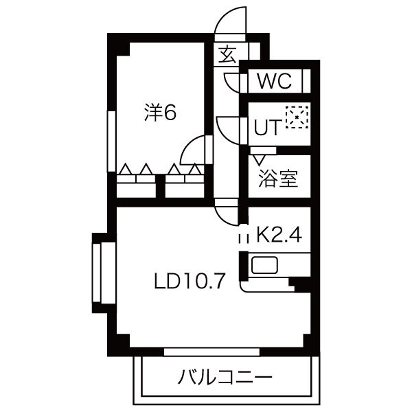 ピュアナインの間取り
