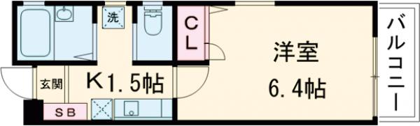 ベストフラットの間取り