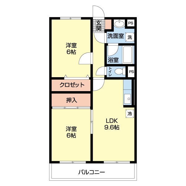 ボーネンＫⅡの間取り