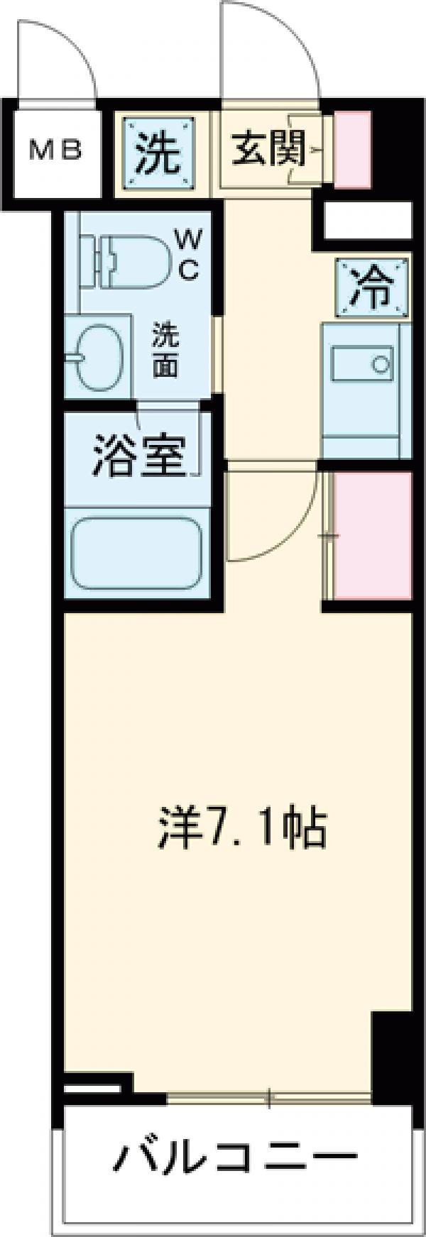 ドゥーエ西池袋の間取り