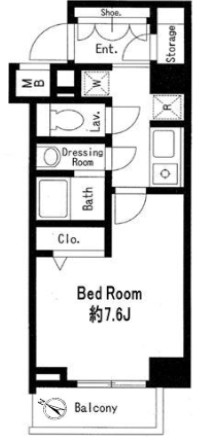 ドゥーエ西池袋の間取り