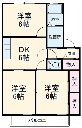 カトレアの間取り