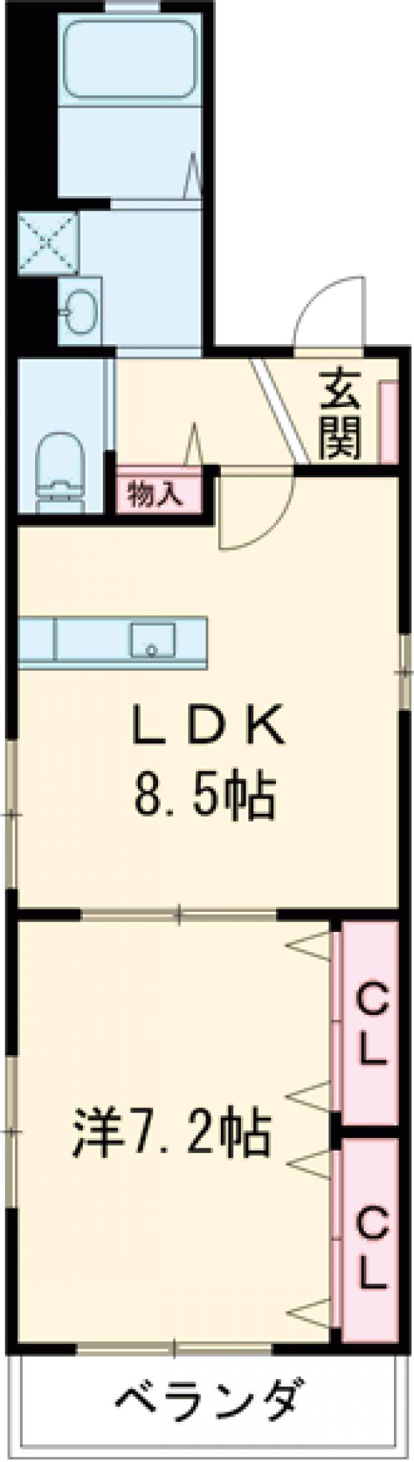 アーク池袋の間取り