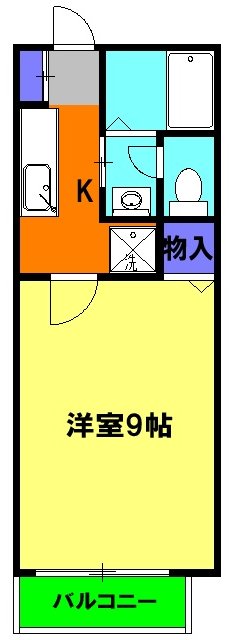 パレス・くろがね本町の間取り