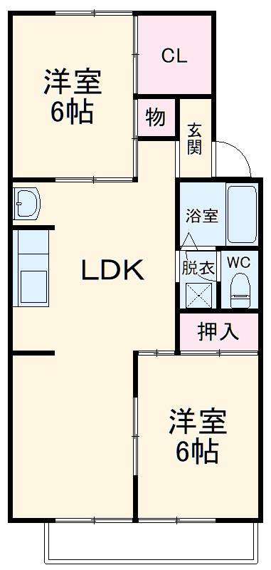 セジュール林の間取り