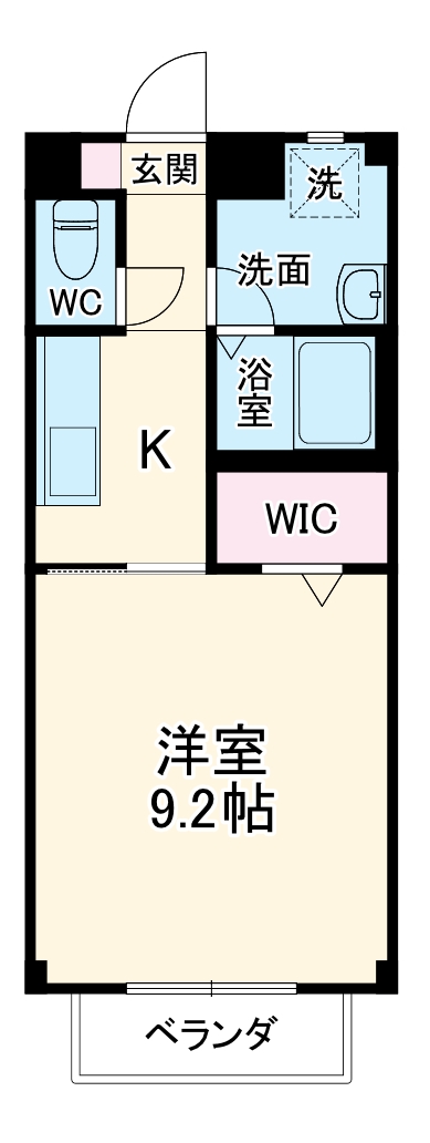 ソフィア桜川の間取り