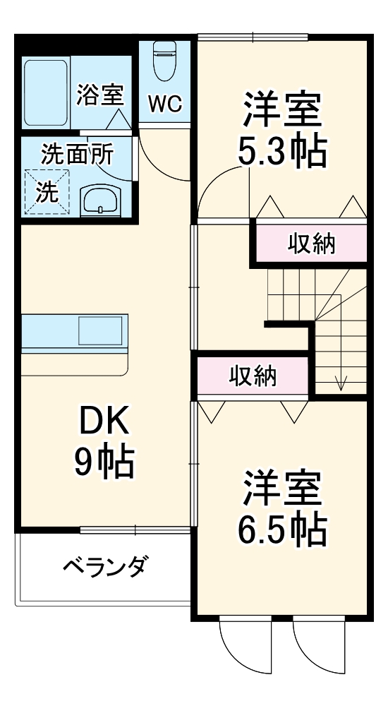 スプリング スターの間取り