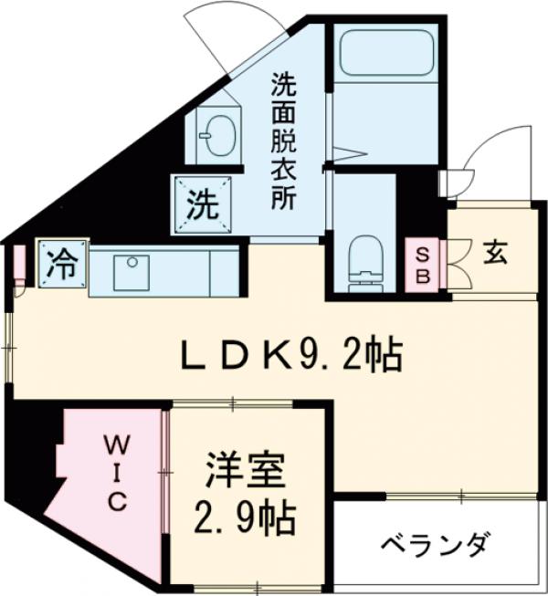 コンフォートレジデンス雑司が谷の間取り