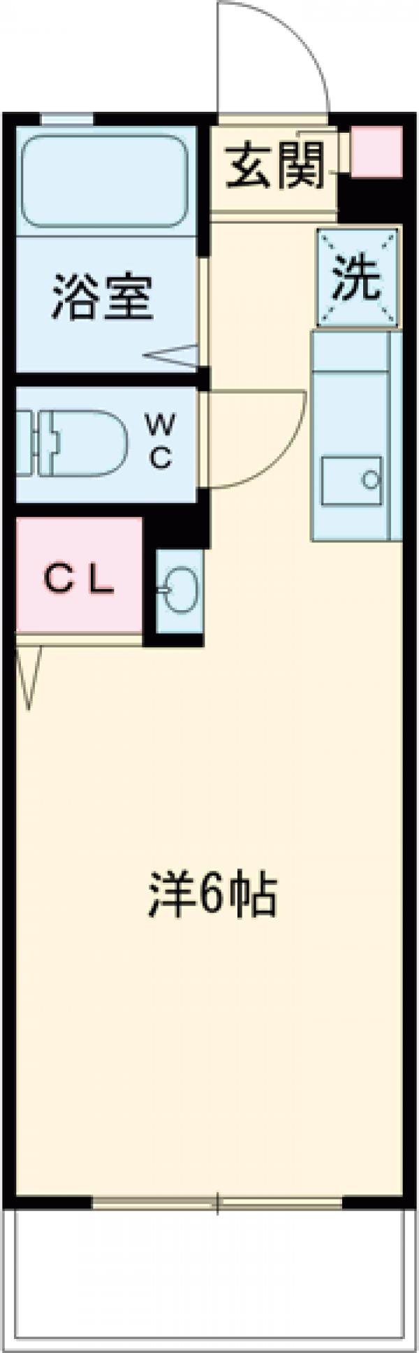 ブロス・Kの間取り