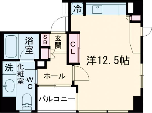 コンフォリア池袋の間取り