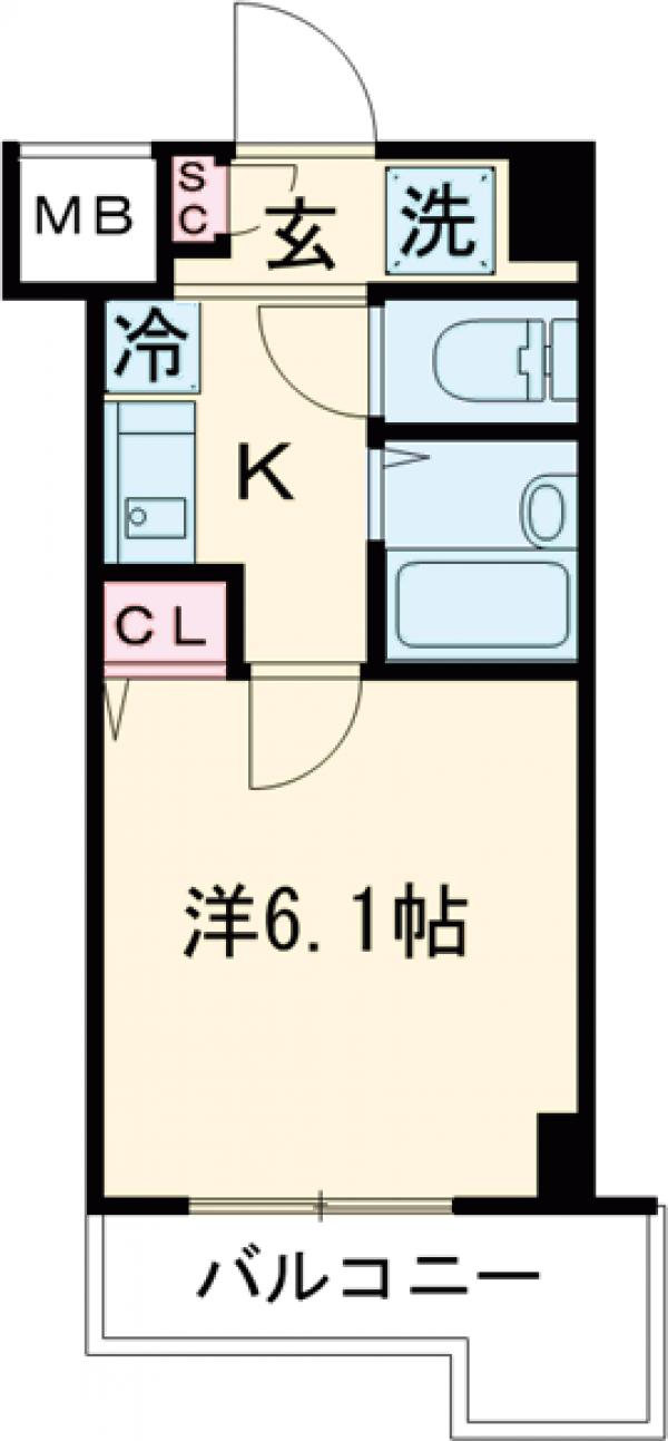 プレール池袋の間取り