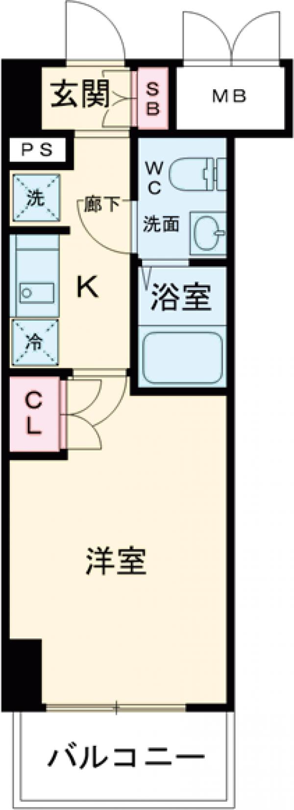 南池袋レジデンスの間取り