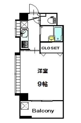 第1花園ビルの間取り