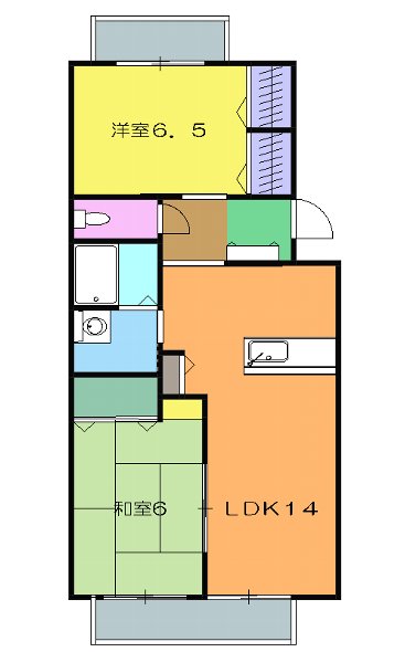 フロレッセンシアの間取り