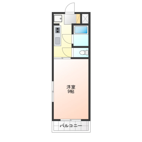 カーサクレイⅠの間取り