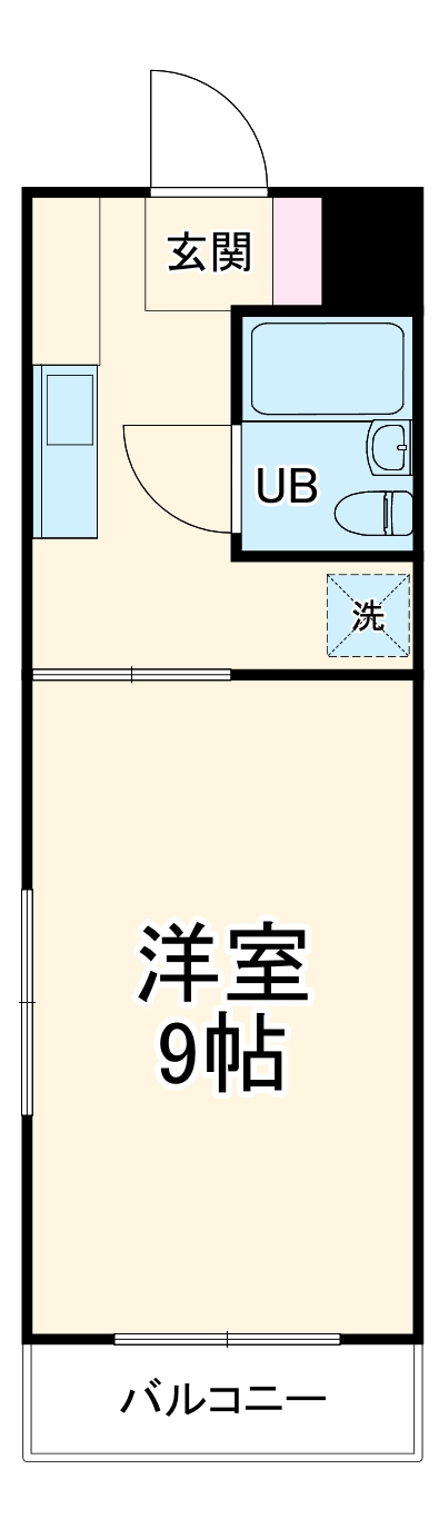 カーサクレイⅠの間取り