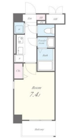 Apartment 桜の間取り