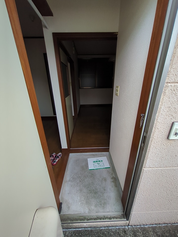 8/25 玄関