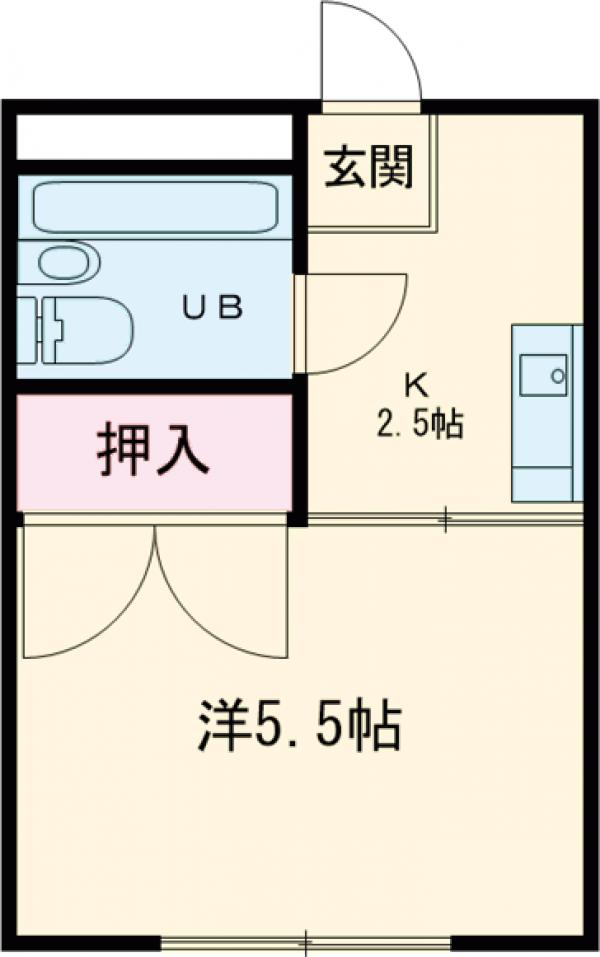 パオ井口の間取り