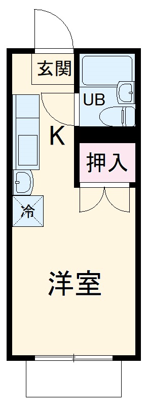 エステートピア慶の間取り