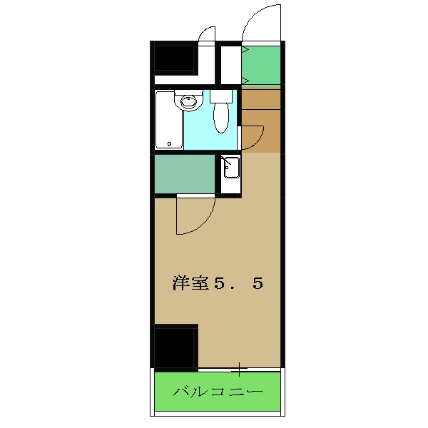 フェリス西千葉の間取り