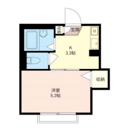 カメリヤハイツの間取り