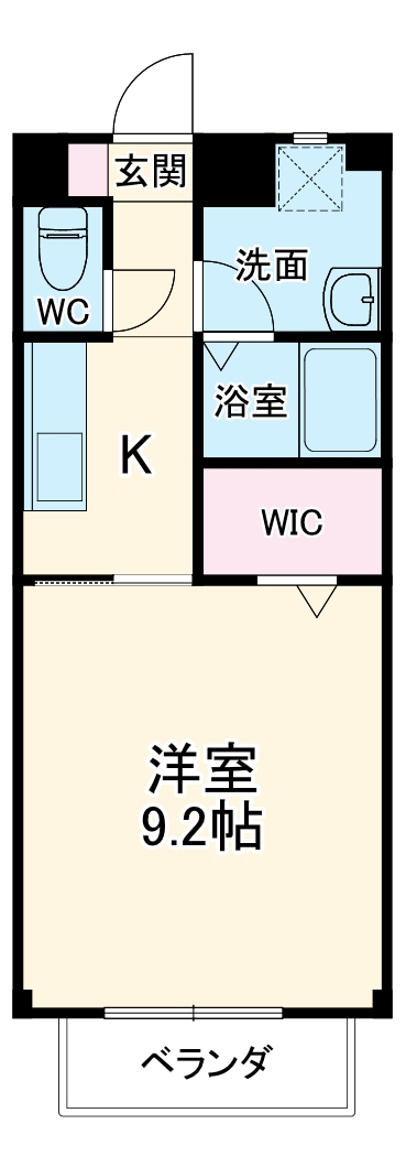 サープラス曳馬の間取り