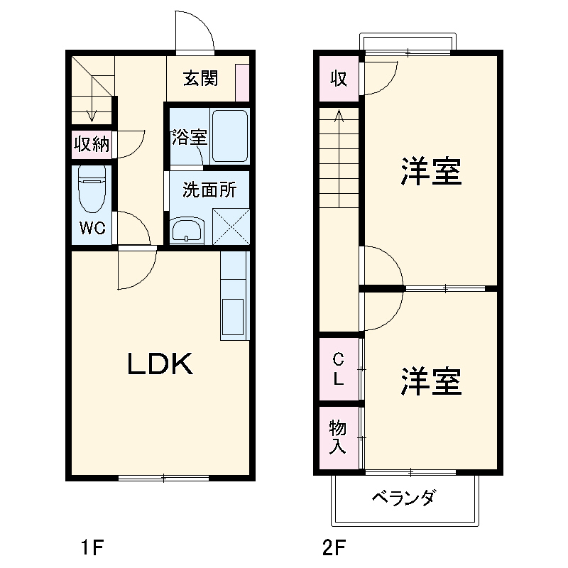 ブラッサムの間取り