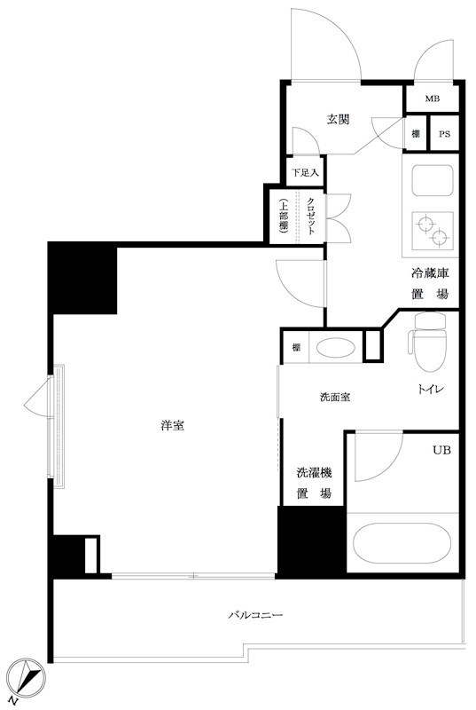 ルーブル大塚伍番館の間取り