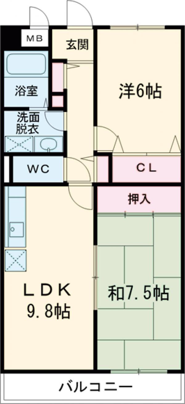 アバンダントTOUの間取り