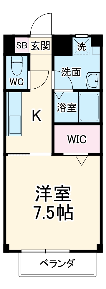 グランメールの間取り