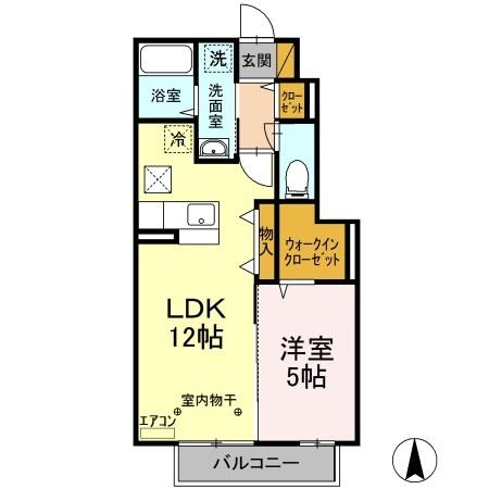 シャコンヌの間取り
