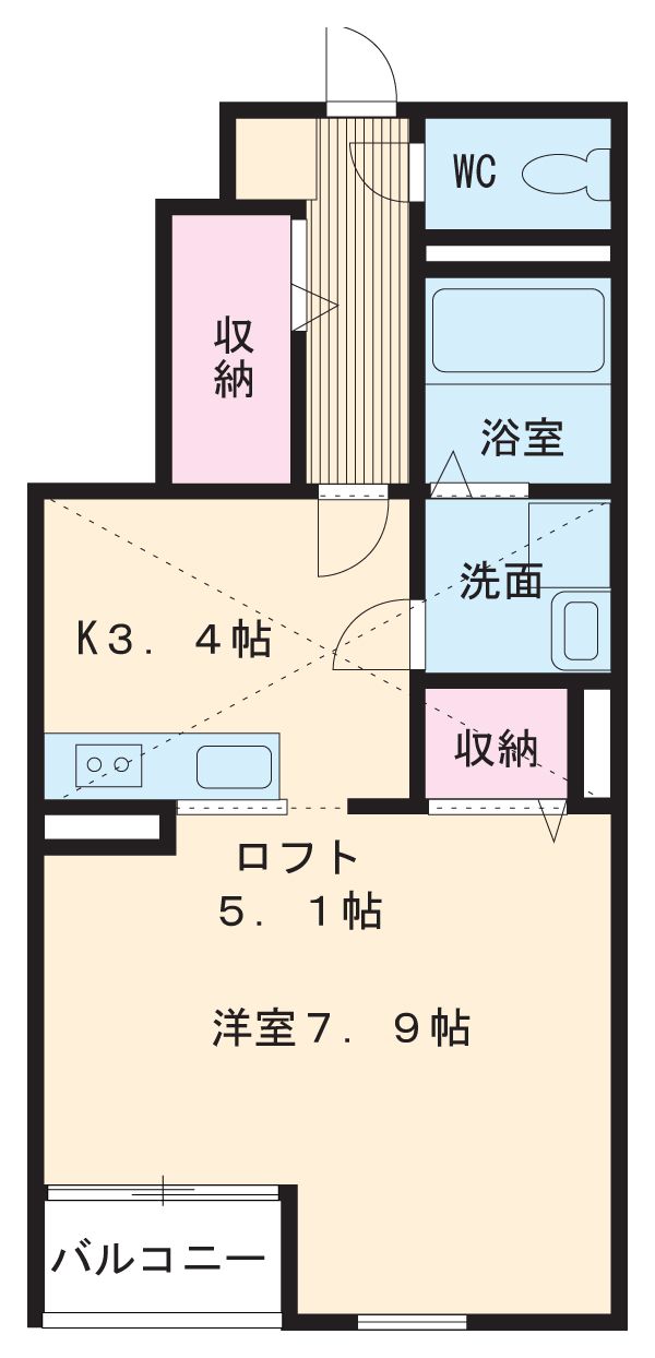 ベラ・カンパーナの間取り