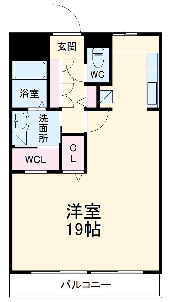 みそのマンション上善光の間取り