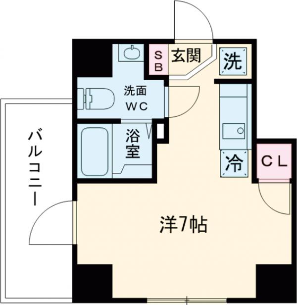 ラクラス池袋の間取り