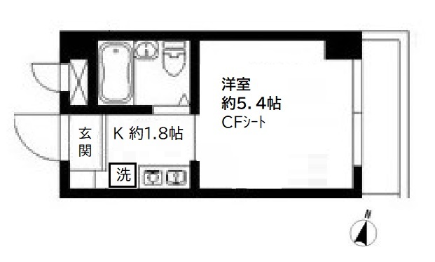 カレッジハイツ稲毛の間取り