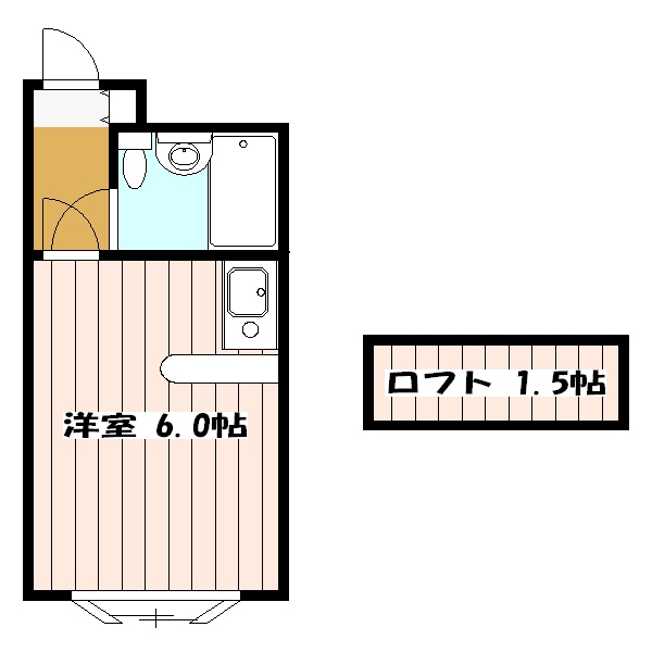 ベルピア八千代台第2-2の間取り