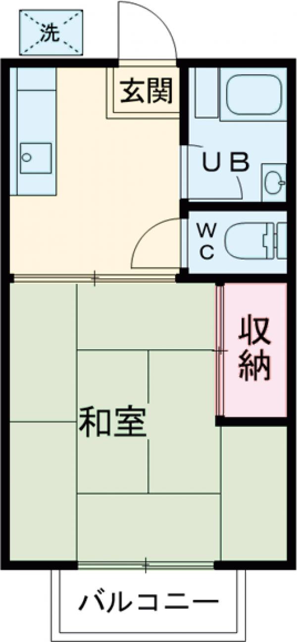 ハイムローゼの間取り