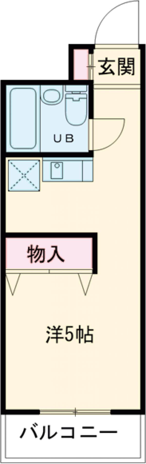 ヴィラハヤシⅡの間取り
