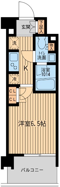 ＢＬＥＳＳ上池袋の間取り