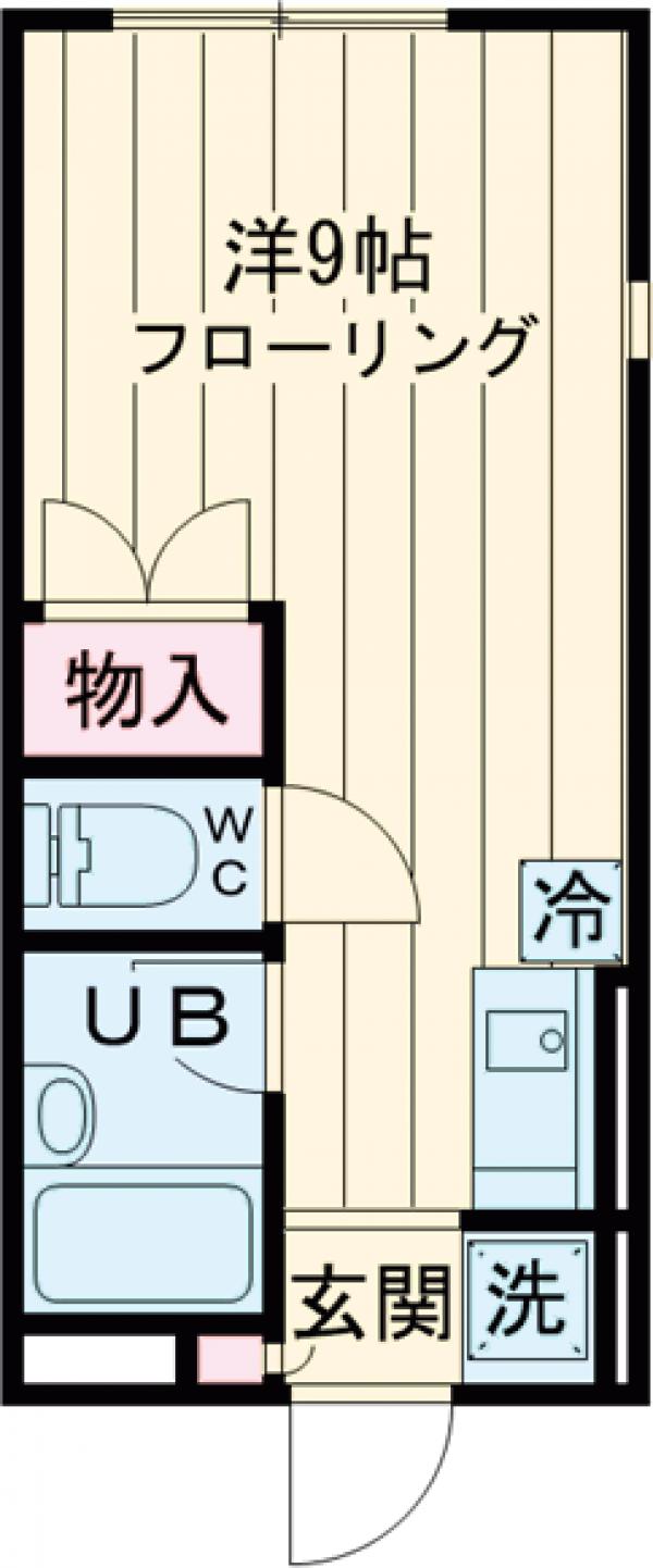 グリーンハイツMの間取り