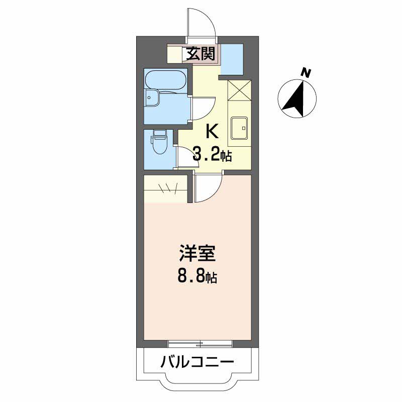 プランドールⅡの間取り