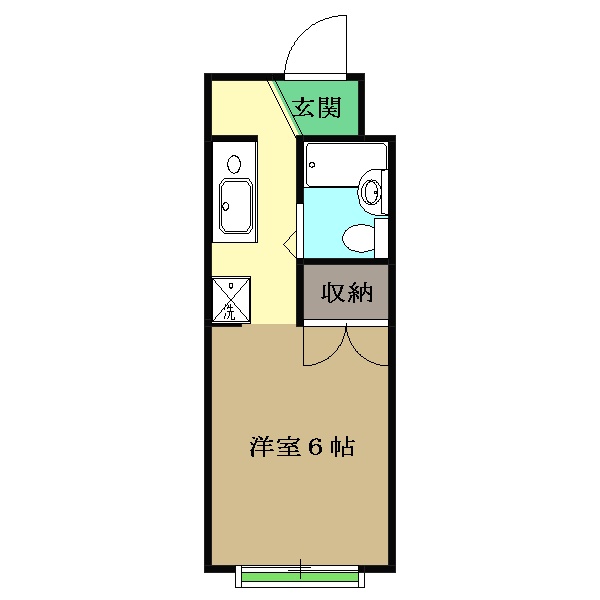 ファミール稲毛の間取り