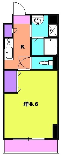 エローラ藤枝の間取り