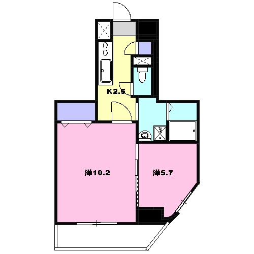 エローラ藤枝の間取り