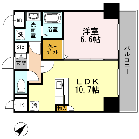 セリーン志村の間取り