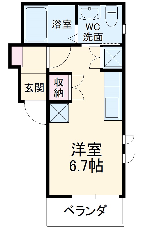 サンボナールの間取り