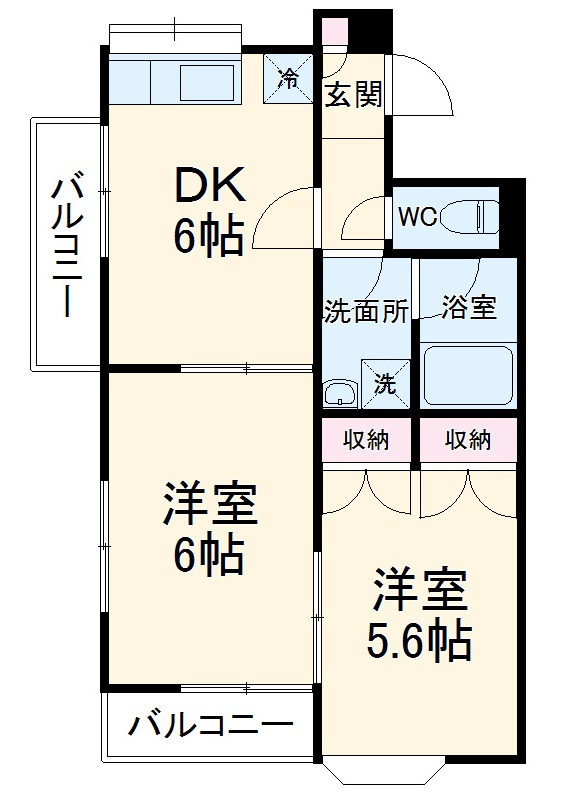 ジュネパレス八千代第28の間取り