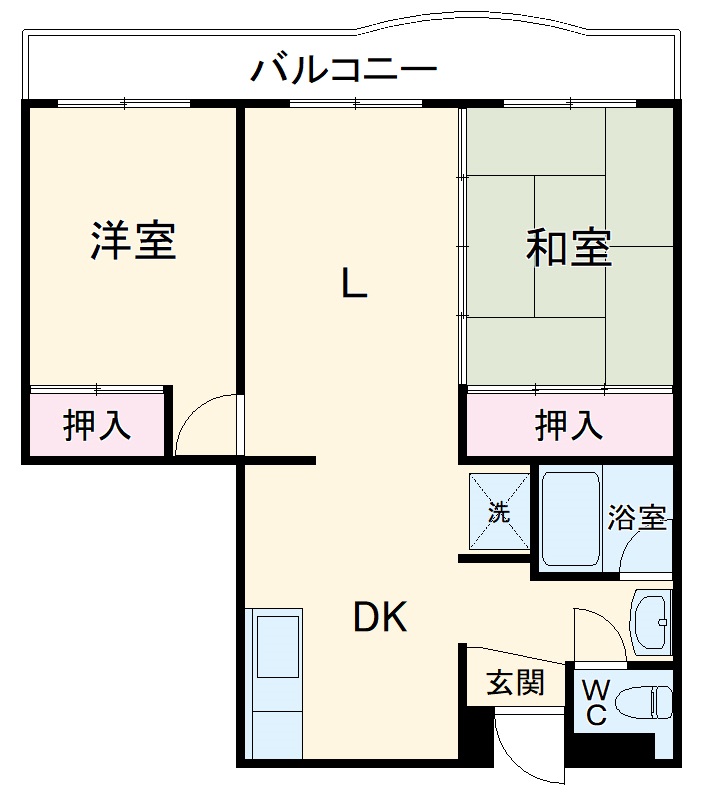 イトーハイツの間取り