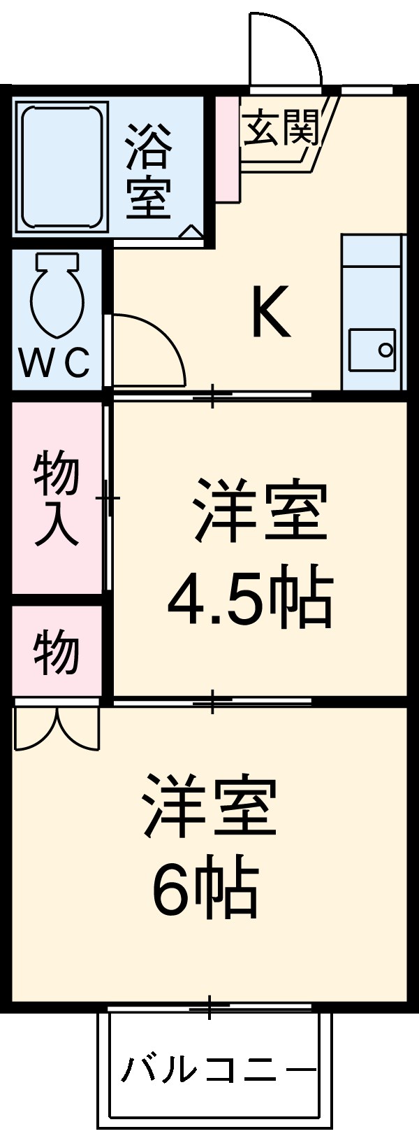 Hill Top Houseの間取り